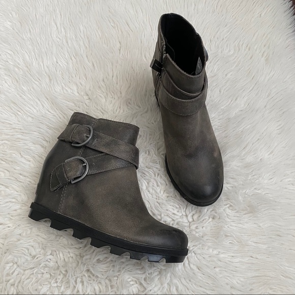 Sorel Shoes - Sorel Joan of Arc Wedge Buckle Bootie